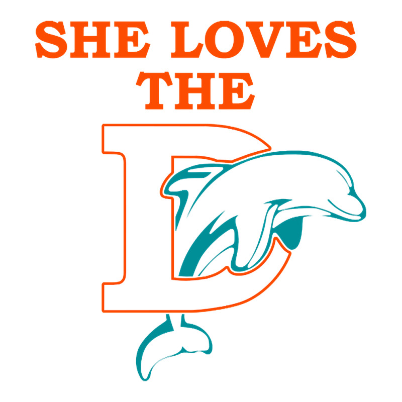 Funny Miami Football Team - She Loves The D Debie Paper Bag - 10 X 5 X 13 | Artistshot