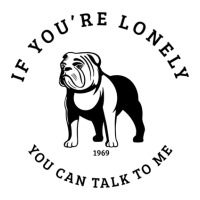 You Can Talk To Me Bulldog Debie Paper Bag - 10 X 5 X 13 | Artistshot