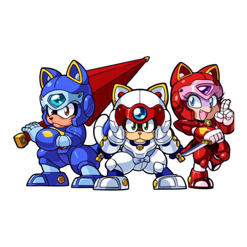 Samurai Pizza Cats Trio Double Wine Paper Bag - 6 1/2 X 3 1/2 X 12 3/8 | Artistshot