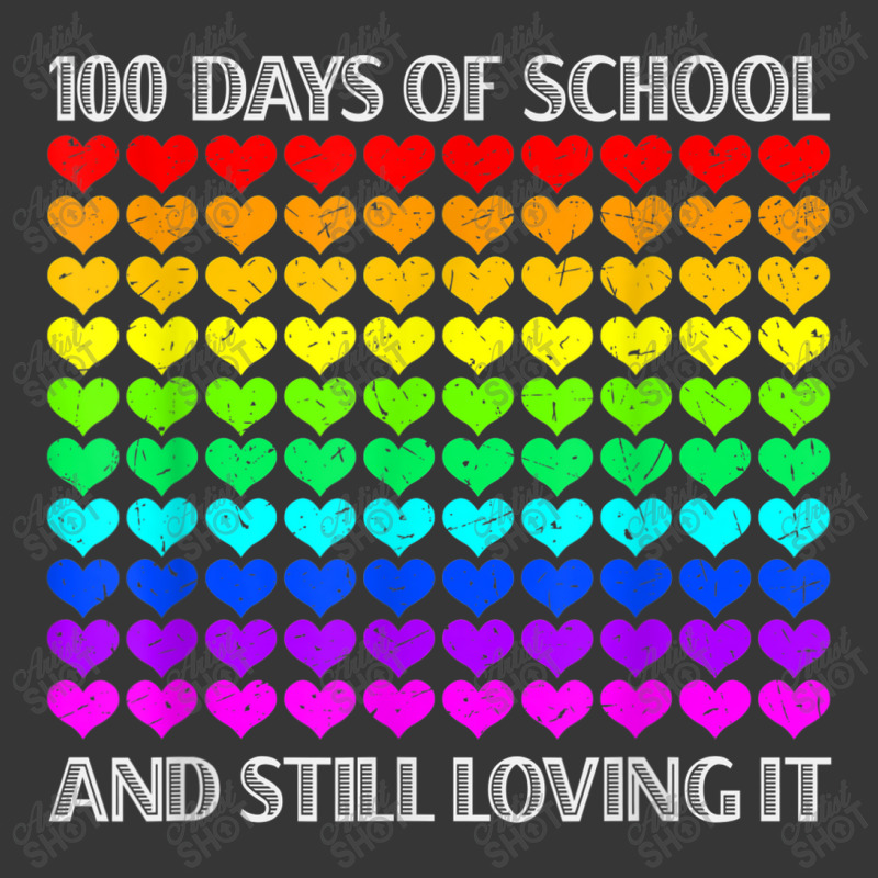 100 Days Of School And Still Loving It Teacher Student Heart Toddler Hoodie | Artistshot