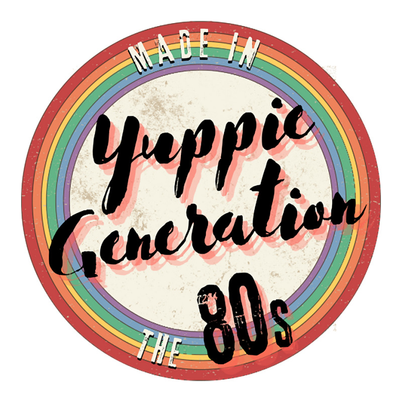 Yuppie Generation Made In The 80s - Vintage Style Take Out Paper Bag - 14 X 10 X 15 1/2 | Artistshot