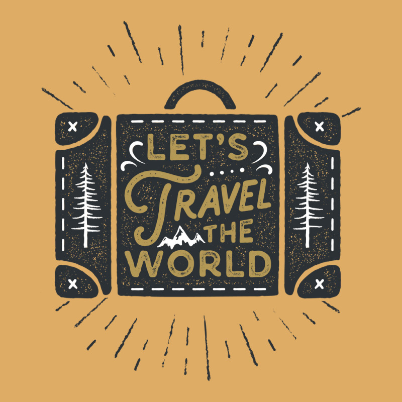 Let's Travel The World Urban Heavy T-shirt | Artistshot