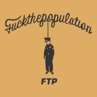 Fuck The Population Urban Heavy T-shirt | Artistshot