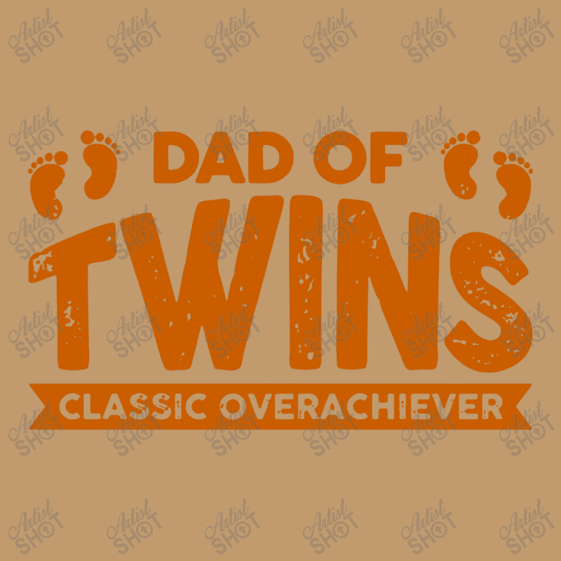 Dad Of Twins Classic Overachiever Urban Heavy T-shirt | Artistshot