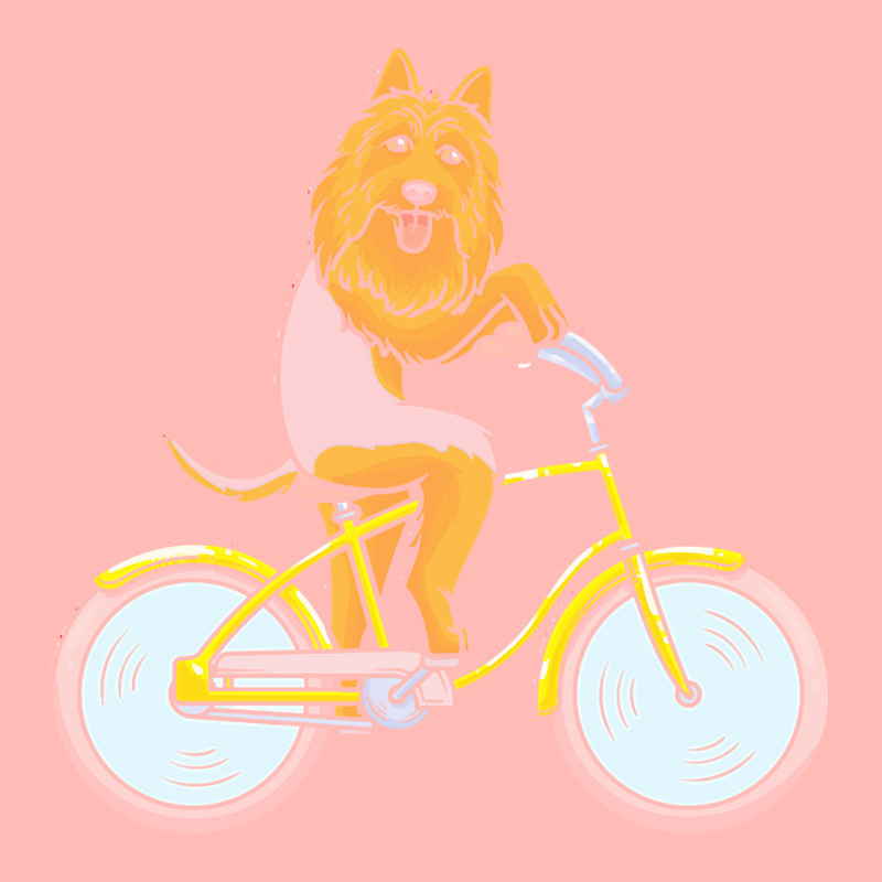 Australian Terrier T  Shirt Australian Terrier Dog With Bike T  Shirt Urban Heavy T-shirt by gaetanonolan | Artistshot