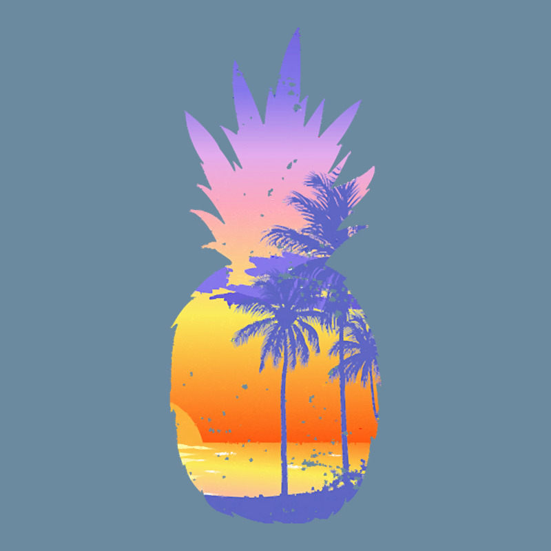 Beach Vibes T  Shirt Vintage Pineapple Sunset Surf Aloha Beach T  Shir Urban Heavy T-shirt | Artistshot