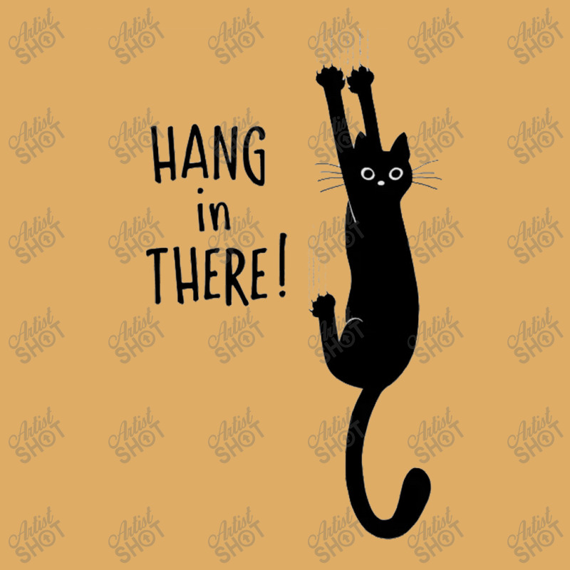 Cat Hang In There Urban Heavy T-shirt by Janethor | Artistshot