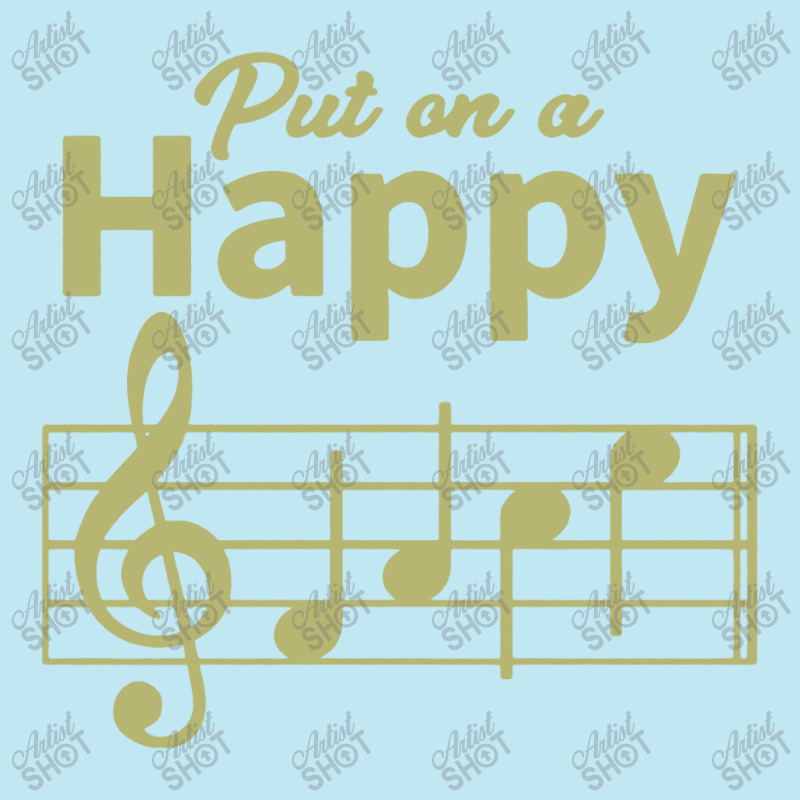 Musician Music Gift, Happy Face Musical Notes, Funny Music Urban Heavy T-shirt | Artistshot