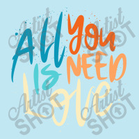 All You Need Is Love Lettering Urban Pullover Hoodie | Artistshot