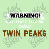 Warning May Start Talking About Twin Peaks Urban Pullover Hoodie | Artistshot