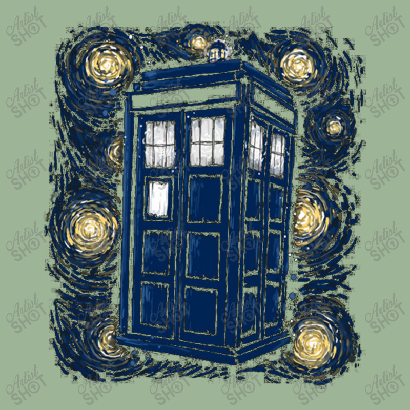 Starry Night Tardis Urban Pullover Hoodie by pusyaque-podcast | Artistshot