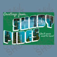 Greetings From Shady Pines  You'll Never Want To Leave Urban Pullover Hoodie | Artistshot