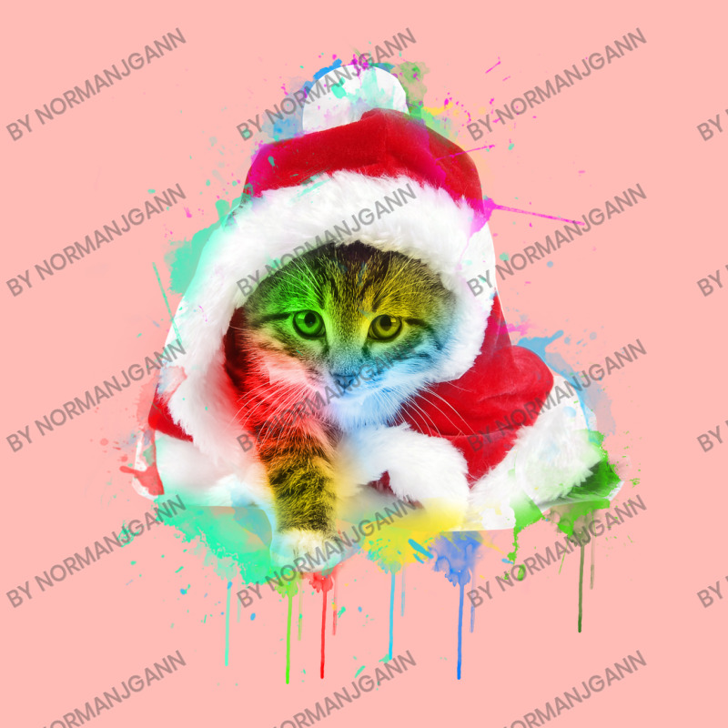 Merry Christmas Cat Urban Pullover Hoodie | Artistshot