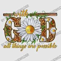 With God All Things Are Possible With Daisy Hoodie & Jogger Set | Artistshot