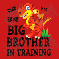 Kids Big Brother In Training Dinosaur T Rex Rawr Announcement Baseball Cap | Artistshot