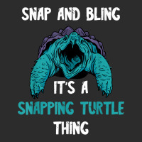 Snapping Turtle Snap And Bling Sea Animal Reptile Lover T Shirt Baseball Cap | Artistshot