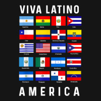 All Latin American Flags Countries Viva Latino America Tee T Shirt Mesh Cap | Artistshot