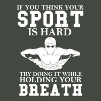 Funny Swimming Swimmer Gift Hard Sport Holding Your Breath T Shirt Trucker Cap | Artistshot