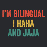 Im Bilingual I Haha And Jaja Funny Spanish Spanglish Teacher T Shirt Trucker Cap | Artistshot