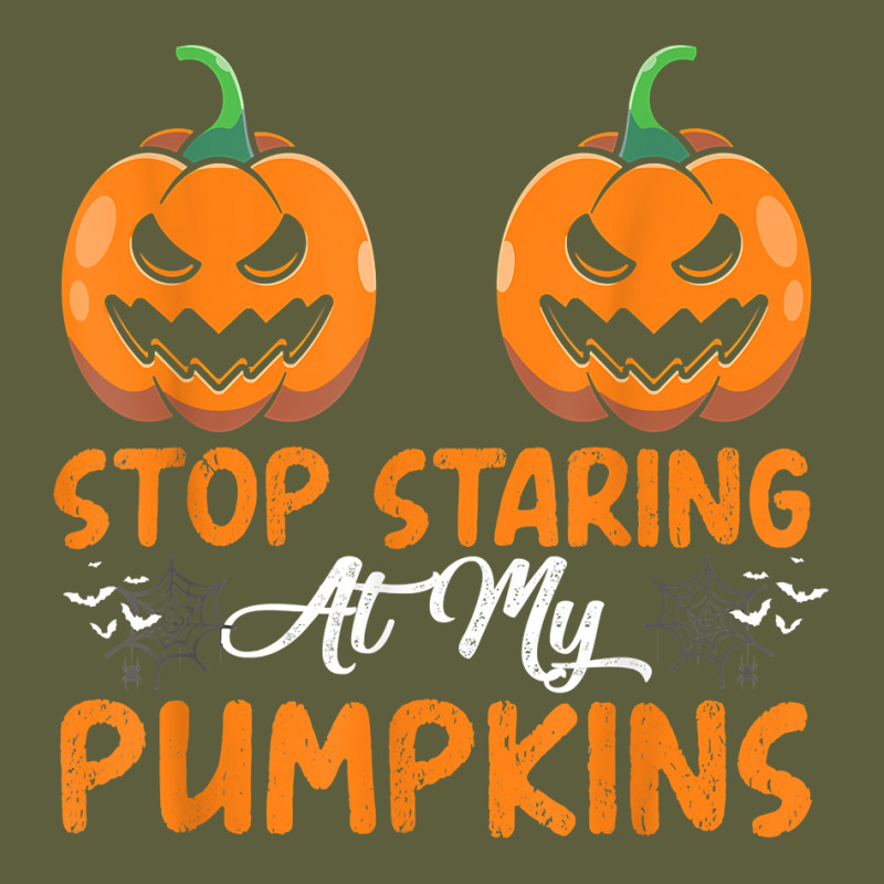 Stop Staring At My Pumpkins Bra Boobs Halloween Apparel T Shirt Camo Snapback by dubrayhecallezhd | Artistshot