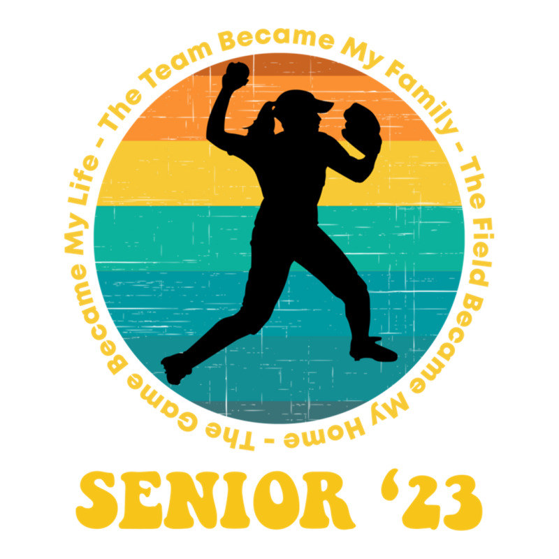 Softball Senior 2023 Senior Night Gifts High School Long Sleeve T Shir Cub Paper Bag - 8 X 4 1/2 X 10 1/4 | Artistshot