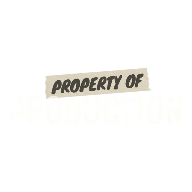 Property Of Production (filmtv) Jumbo Paper Bag - 18 X 7 X 18 3/4 | Artistshot