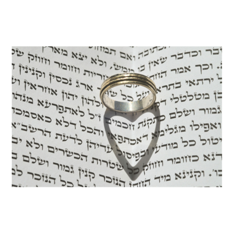 Jewish Wedding Concept Tri-blend Traveler Paper Bag -13 X 6 X 15 3/4 | Artistshot