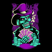 Skull Playing Poker Urban Pullover Hoodie | Artistshot