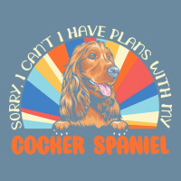 Dog Lover T  Shirt Sorry I Can't Have Plans With My Cocker Spaniel For Urban Heavy T-shirt | Artistshot