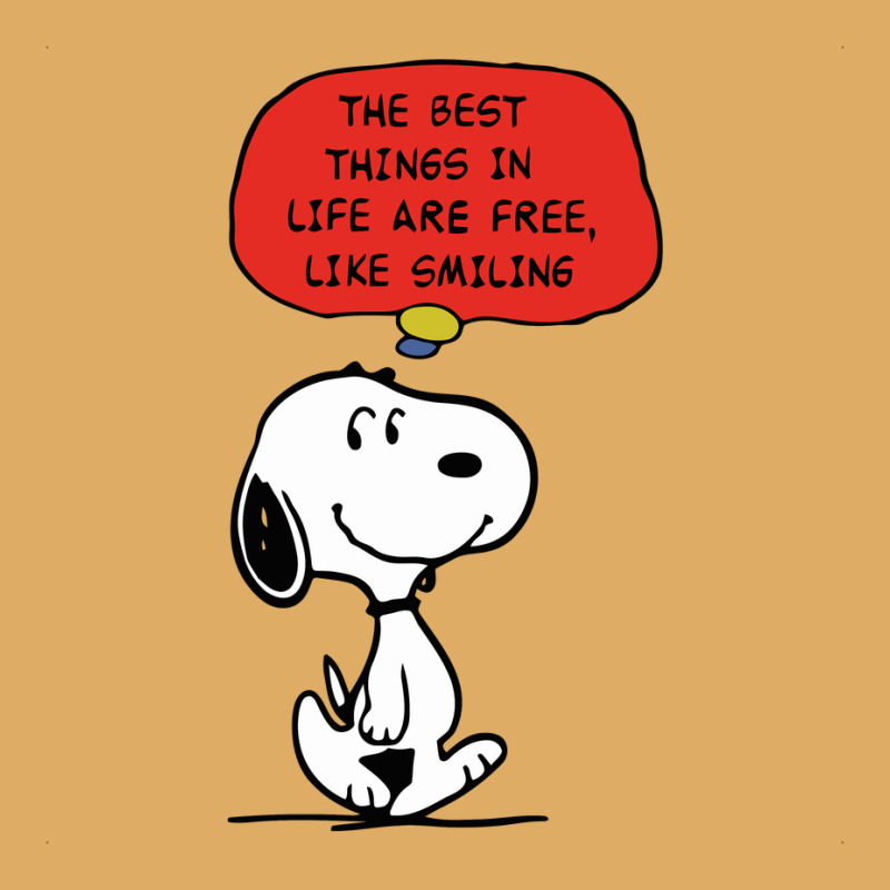 Peanuts Best Things In Life Are Free Urban Heavy T-shirt | Artistshot