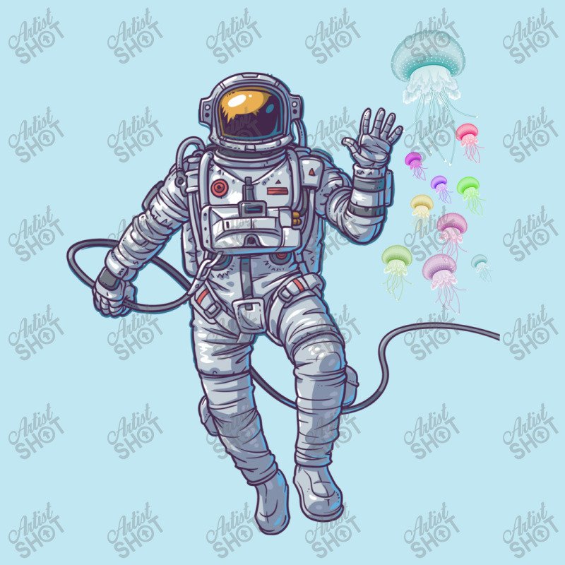 Astronaut Jellyfish Urban Heavy T-shirt | Artistshot