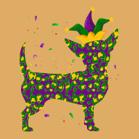 Funny Dog Mardi Gras, Cute Leopard Chihuahua Puppy Lover T Shirt Urban Heavy T-shirt | Artistshot