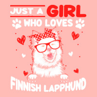 Just A Girl Who Loves Dogs T  Shirt Vintage Just A Girl Who Love Finni Urban Heavy T-shirt | Artistshot