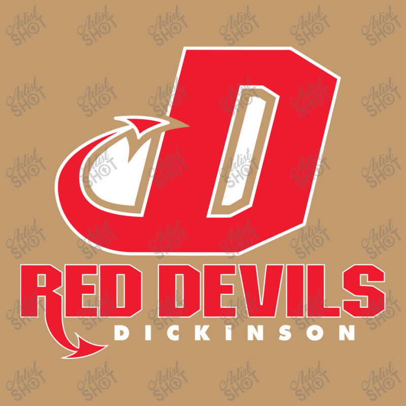 Red De Dickinson College Vectorized Urban Heavy T-shirt by Wandira | Artistshot