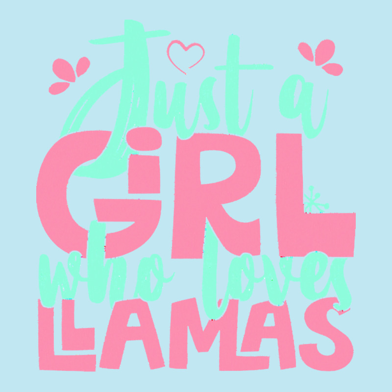 Just A Girl Who Love T  Shirt Just A Girl Who Loves Llamas Farmer Gift Urban Heavy T-shirt | Artistshot