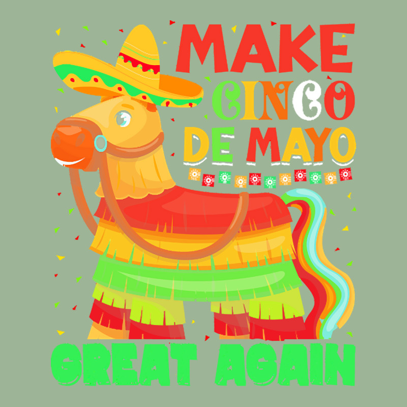 Pinata Cinco De Mayo Party T  Shirtmake Cinco De Mayo Great Again Pina Urban Heavy T-shirt | Artistshot