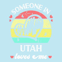 Someone In Utah Loves Me T  Shirt Someone In Utah Loves Me Funny Famil Urban Heavy T-shirt | Artistshot