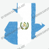 Guatemala Map Flag Drawing Line Art Urban Heavy T-shirt | Artistshot