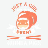 Guinea Pig T  Shirt Girl Who Loves Guinea Pigs Sushi Japan Rodent Fan Urban Heavy T-shirt | Artistshot