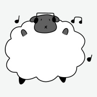 Dancing Headphones Sheep Urban Heavy T-shirt | Artistshot