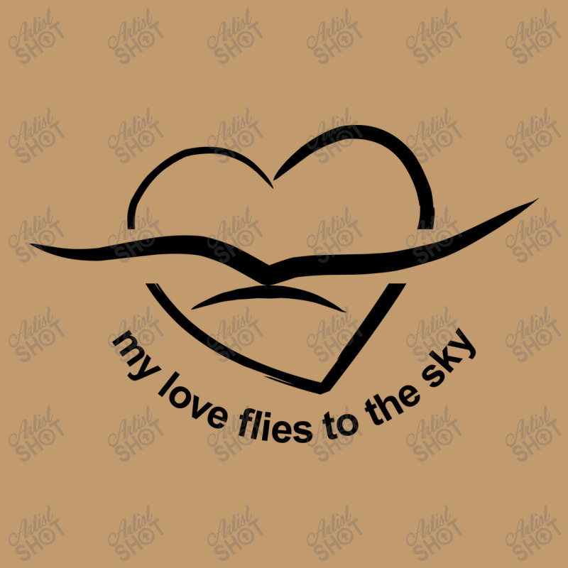 My Love Flies To The Sky Urban Heavy T-shirt by WawanRidwan | Artistshot