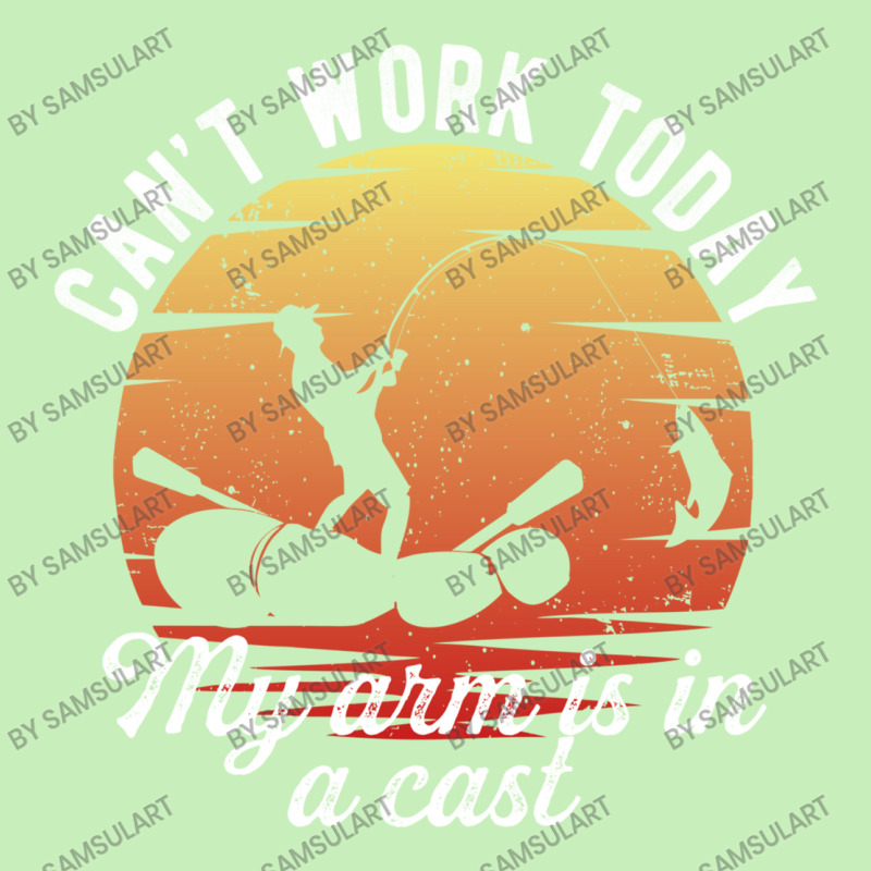 Can't Work Today My Arm Is In A Cast Fishing Humor Funny Quote Retro S Urban Heavy T-shirt | Artistshot