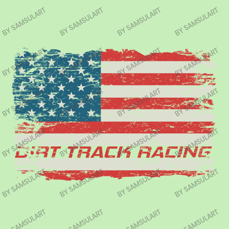 Dirt Track Racing American Flag Extreme Lover Urban Heavy T-shirt by SamsulArt | Artistshot