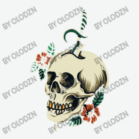 Illustration Skull With Ornamental Flower Urban Pullover Hoodie | Artistshot