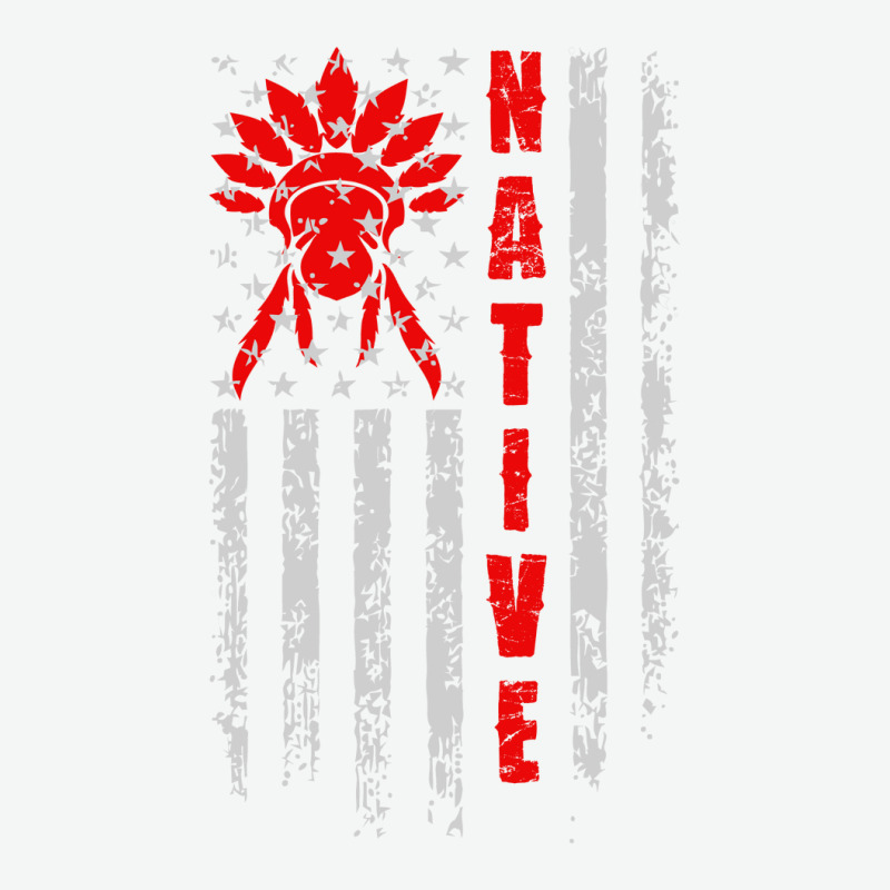 Native American Flag Retro Urban Pullover Hoodie | Artistshot