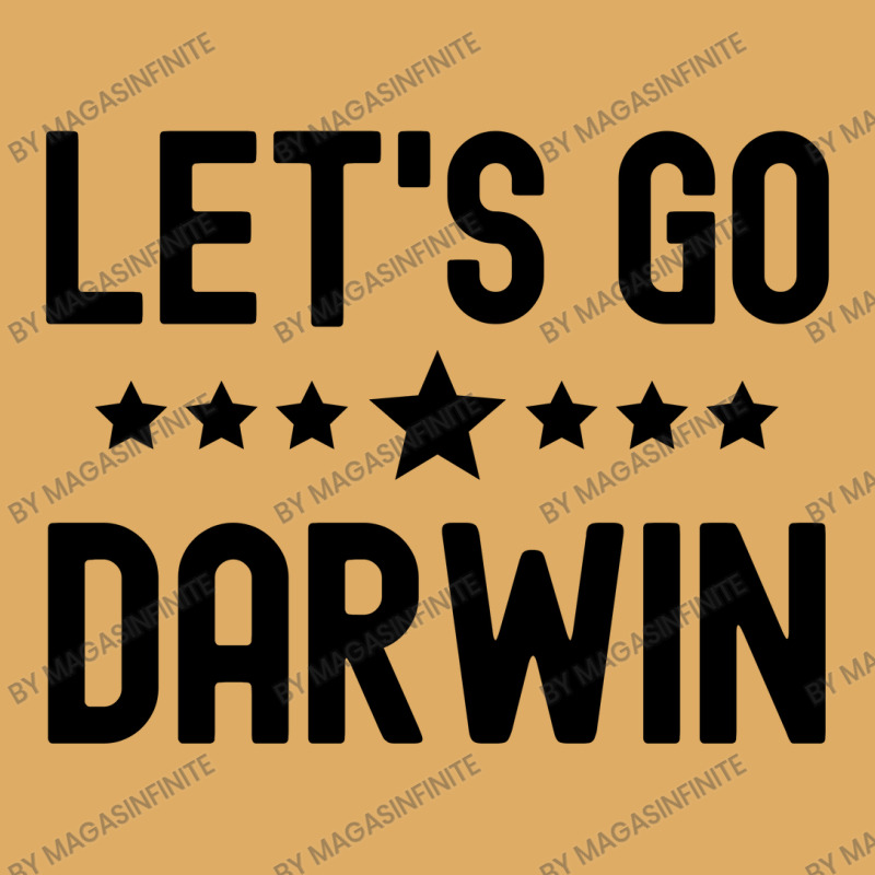 Lets Go Darwin - Black Letters Version Urban Pullover Hoodie by Magasinfinite | Artistshot