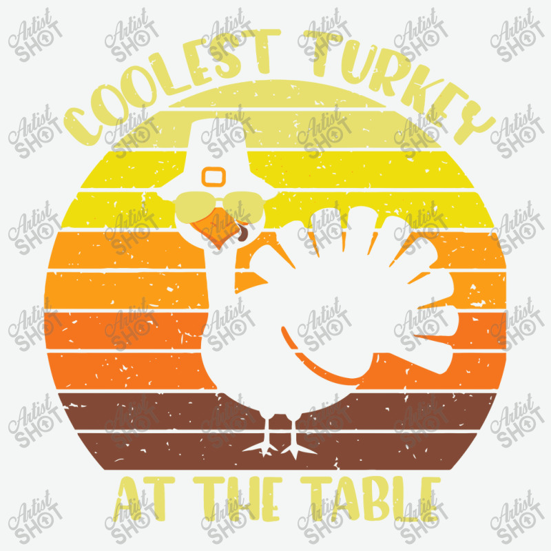 Coolest Turkey At The Table Funny Thankgiving Urban Pullover Hoodie | Artistshot