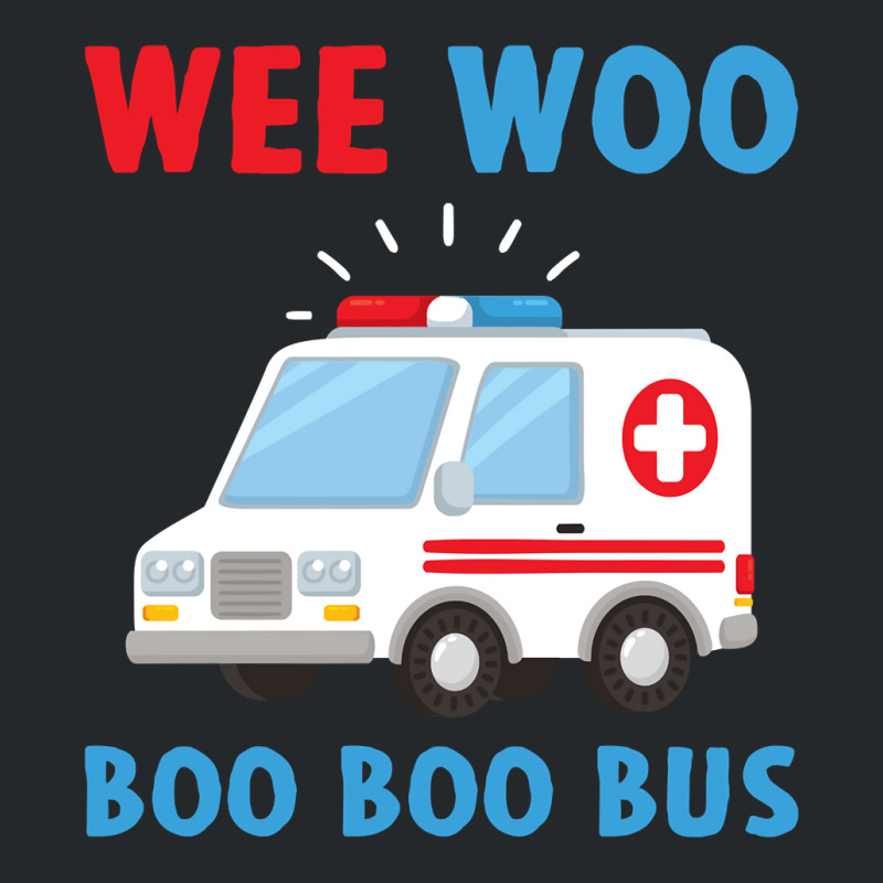 Wee Woo Boo Boo Bus Ambulance Ems Emt Paramedic Driver Gift Pullover H Crewneck Sweatshirt | Artistshot