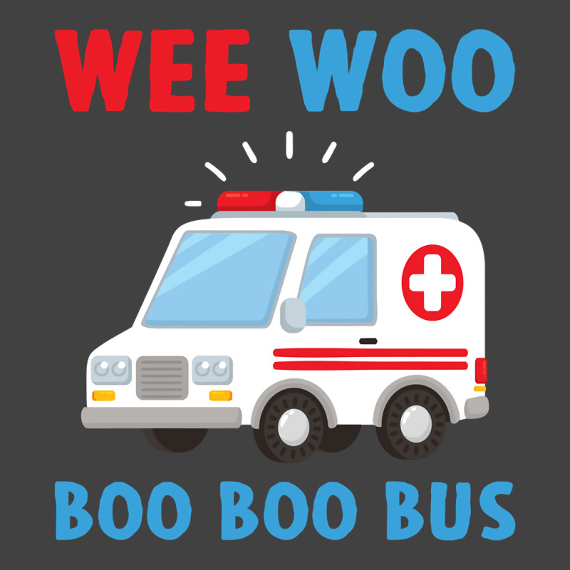 Wee Woo Boo Boo Bus Ambulance Ems Emt Paramedic Driver Gift Pullover H Vintage T-shirt | Artistshot