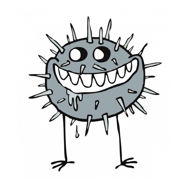 Cute, Cartoon, Absurd, Germ, Bacteria, Creature 01 2 Pickleball Paddle | Artistshot